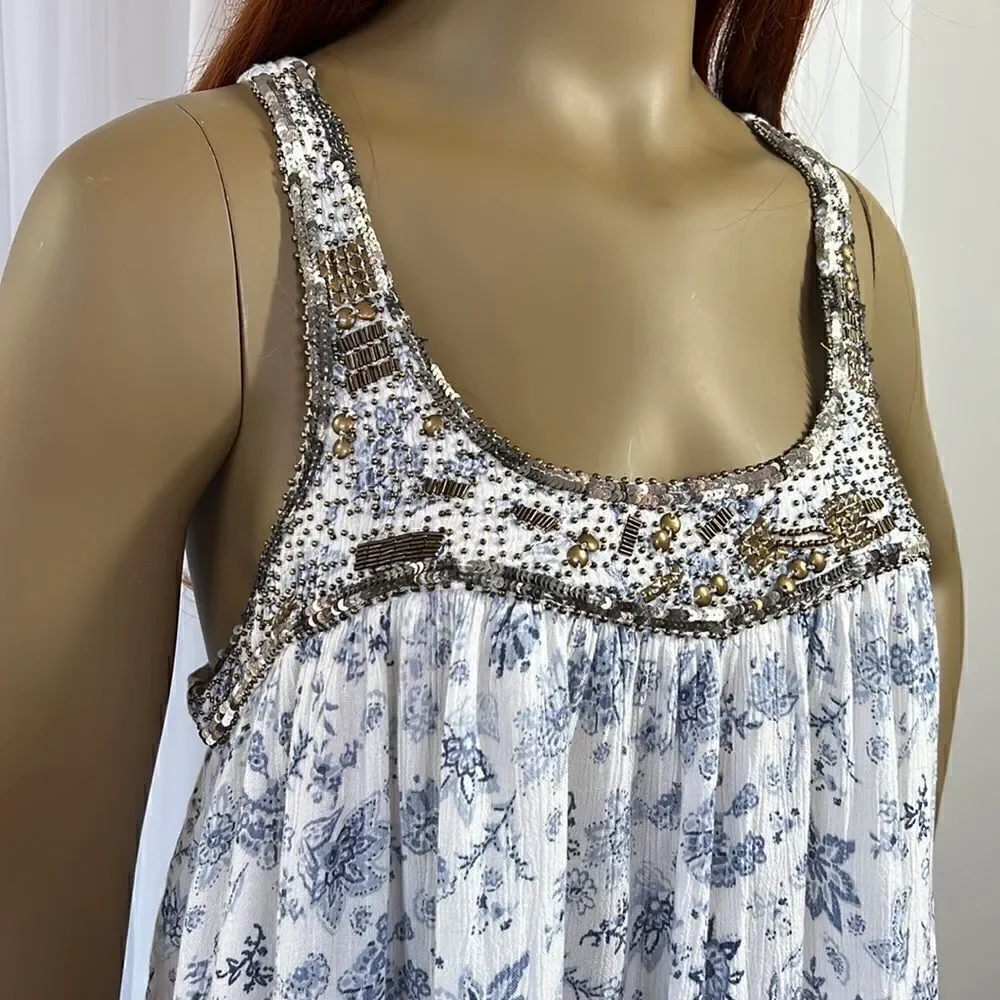 Altar’d State Baby Doll High Low Dress Medium - Picture 4 of 8